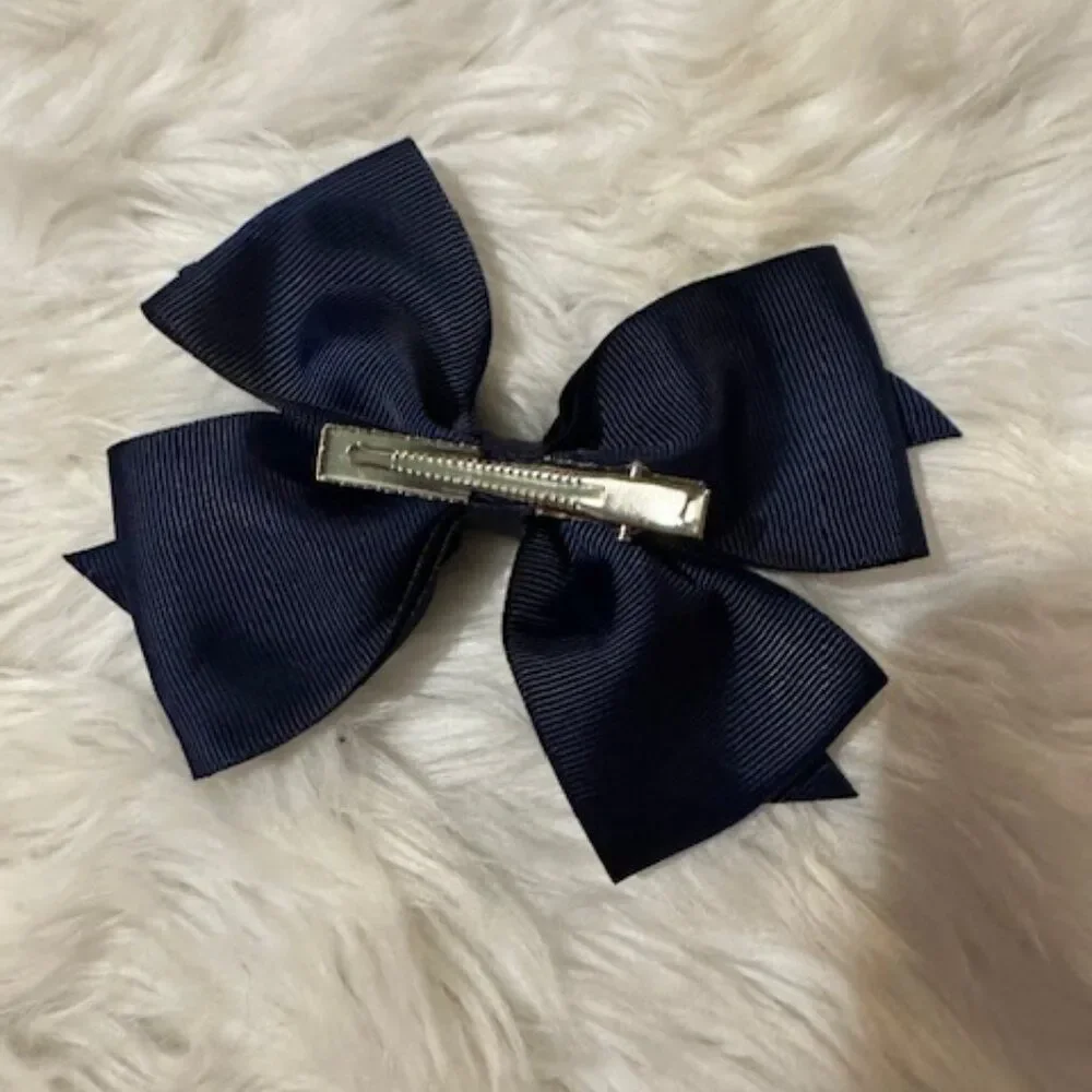 Navy Blue Polka Dot 5